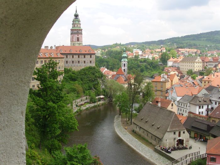 Zámek  a město Český Krumlov