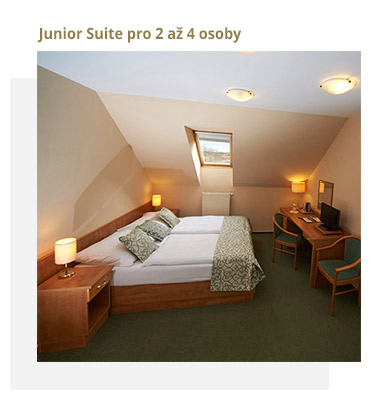 ubytování Junior Suite pro 2 - Třeboň
