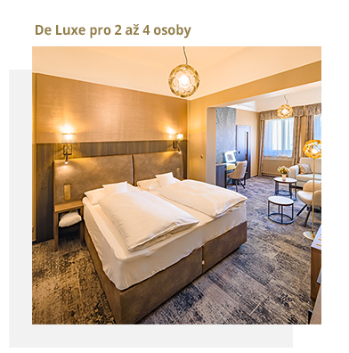 pokoje De Luxe - ubytování Třeboň